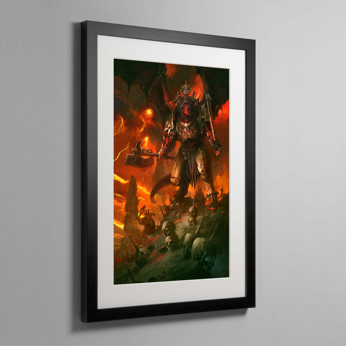 Angron, Primarch of the World Eaters – Framed Print