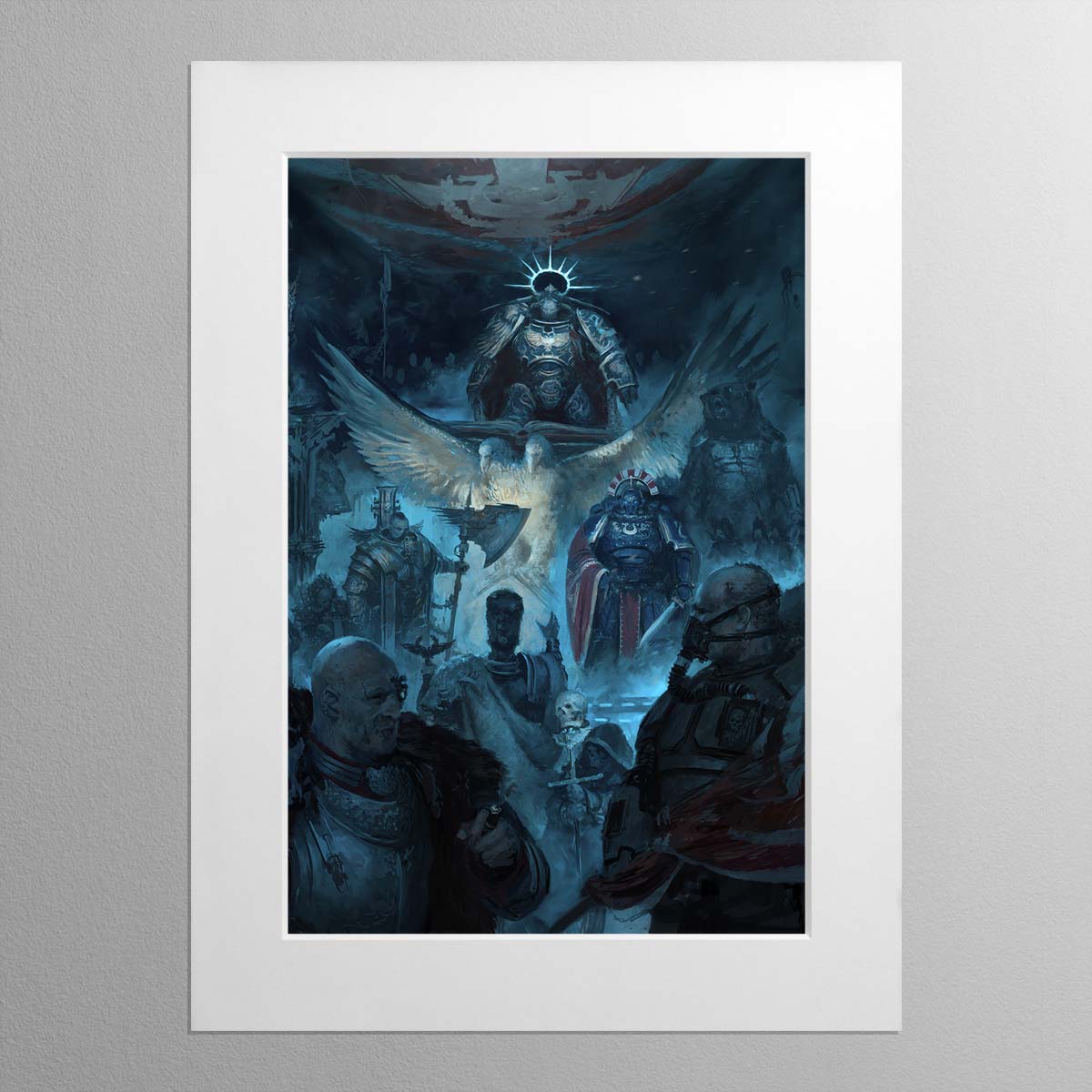 Guilliman’s Council – Mounted Print