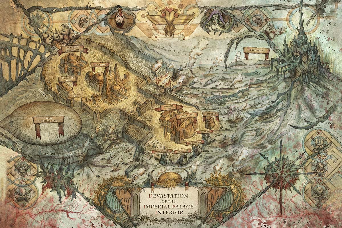Siege of Terra Warhawk Map