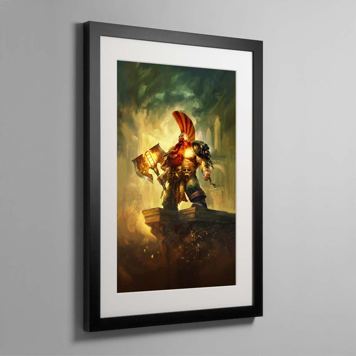 Gotrek Realmslayer Legend of the Doomseeker – Framed Print