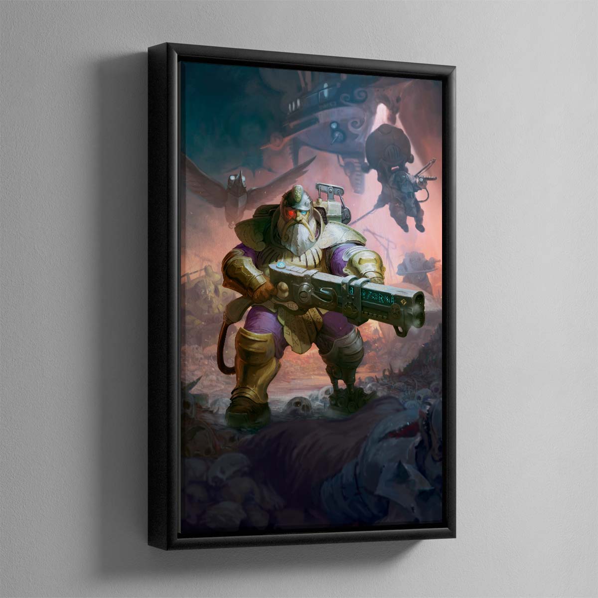 Grundstock Thunderer – Framed Canvas