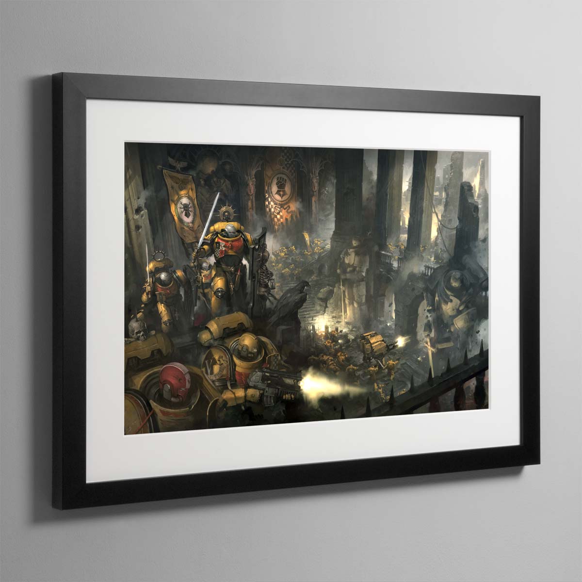 Imperial Fists – Framed Print