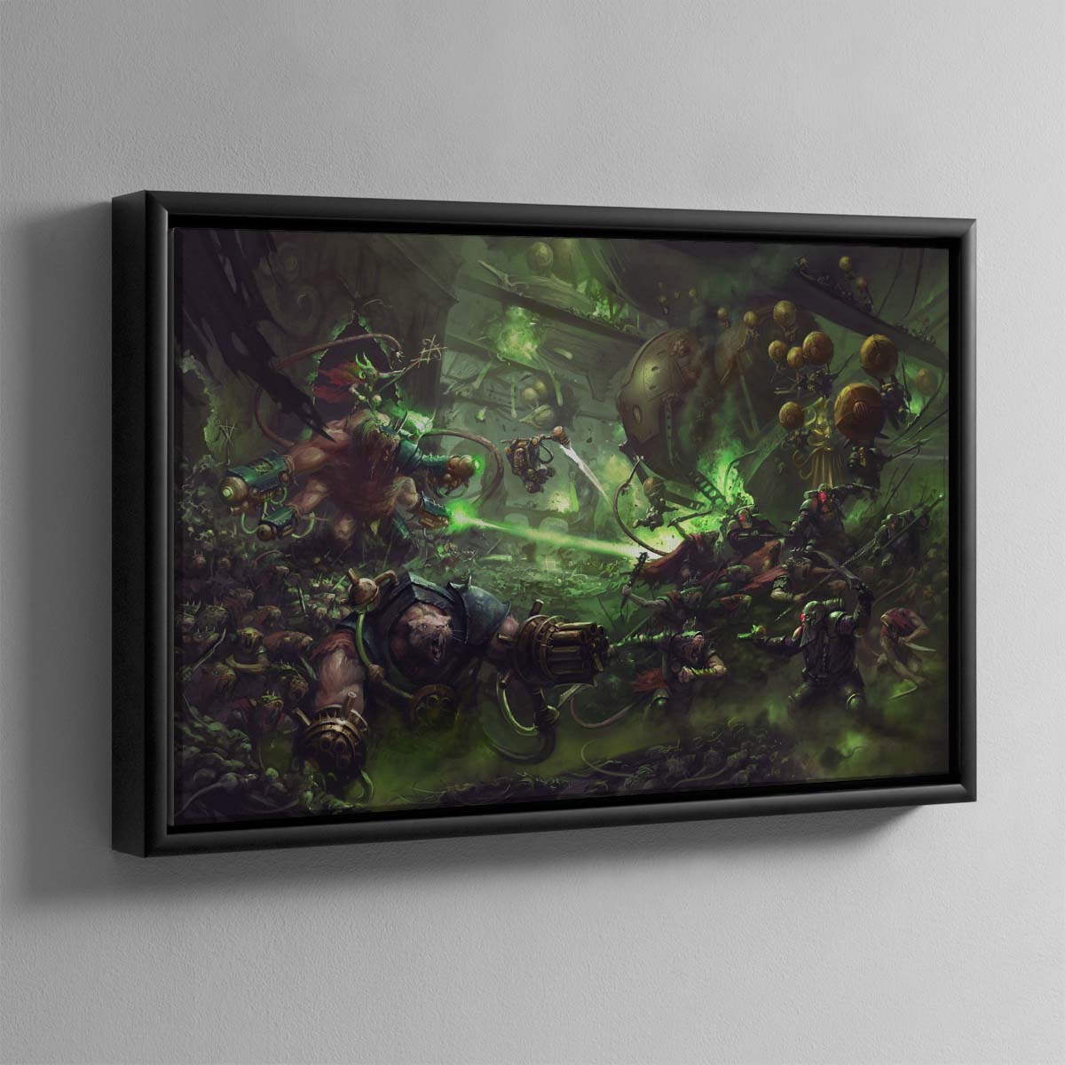Skaven vs Kharadron Overlords – Framed Canvas