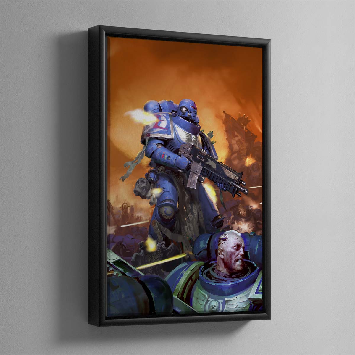 Space Marines Codex Cover Art – Framed Canvas