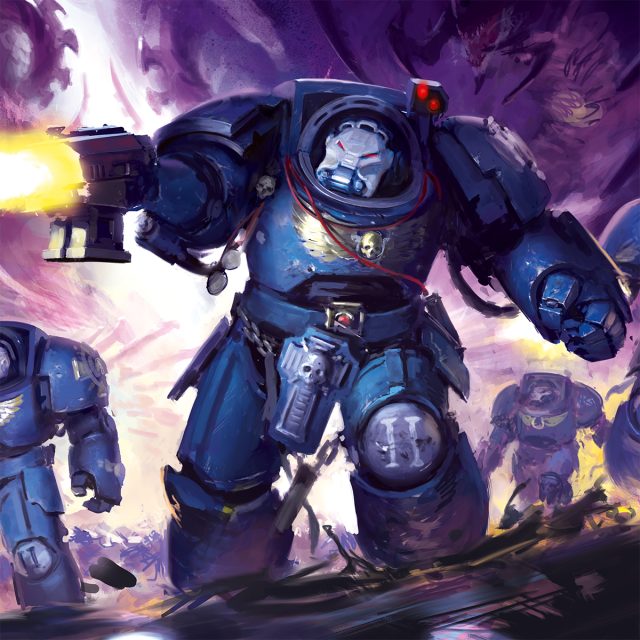 Ultramarine Terminators – WARHAMMER ART