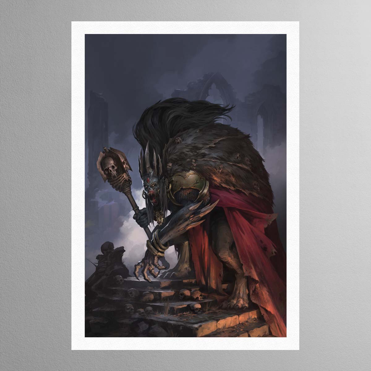 Ushoran, the Mad King – Print