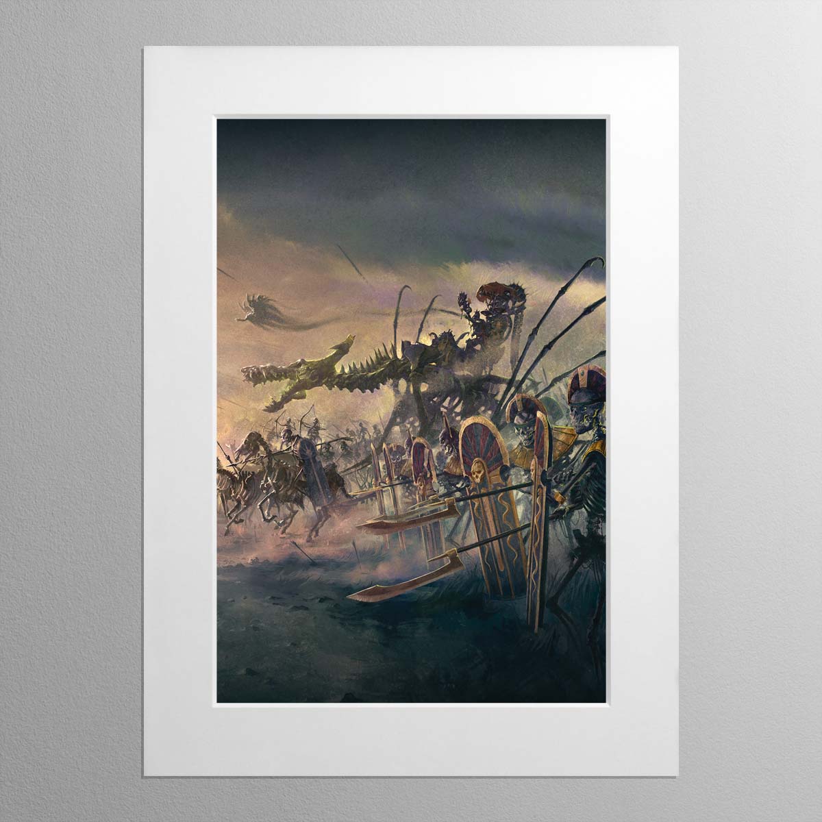 The Forces of Death – 2 Mounted Print