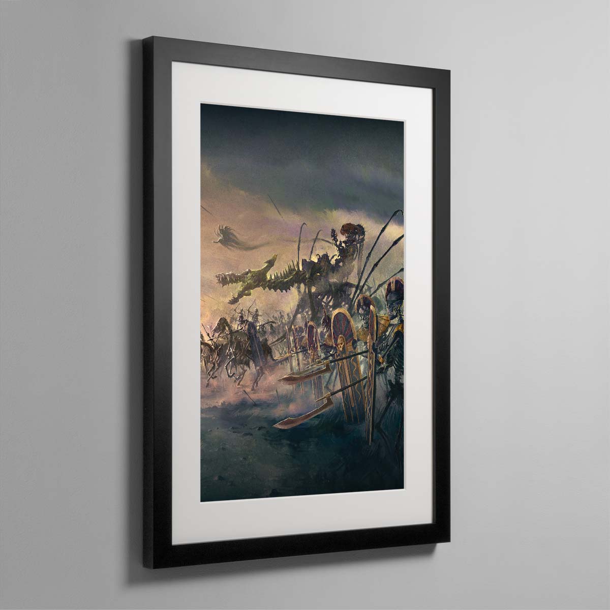 The Forces of Death – 5 Framed Print