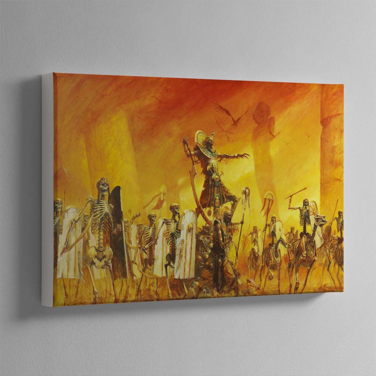Tomb King and Tomb Guard – 3 Canvas