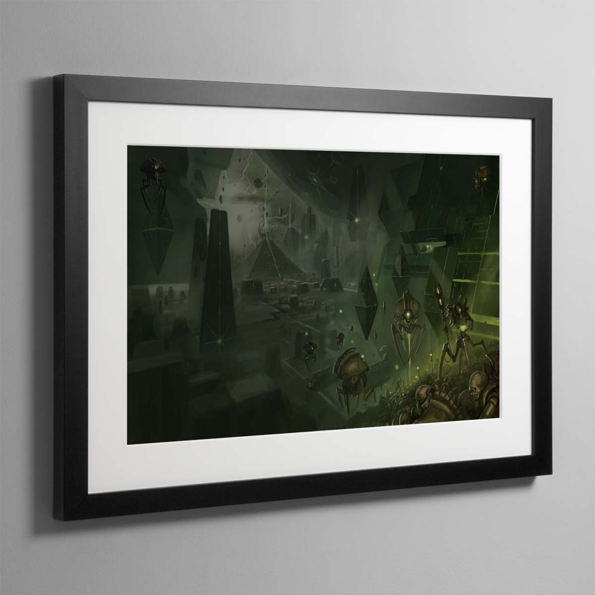 Tomb World – Framed Print