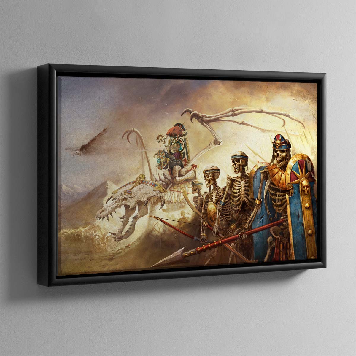 Forces of Khemri – 4 Framed Canvas