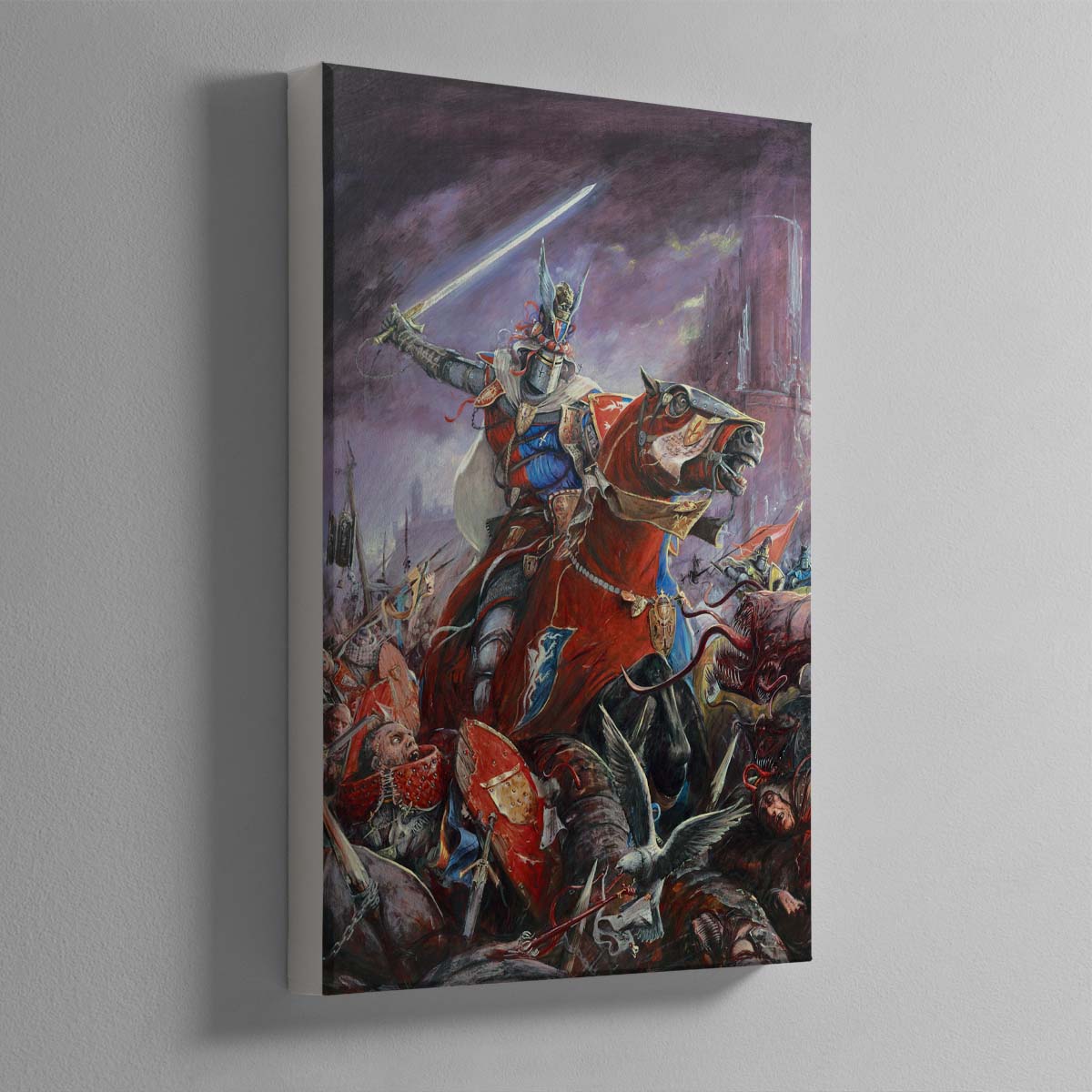 Knight of the Realm – 3 Canvas
