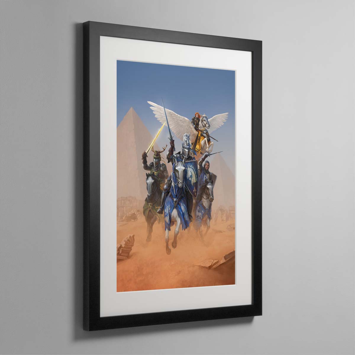 Lords of the Lance – 5 Framed Print