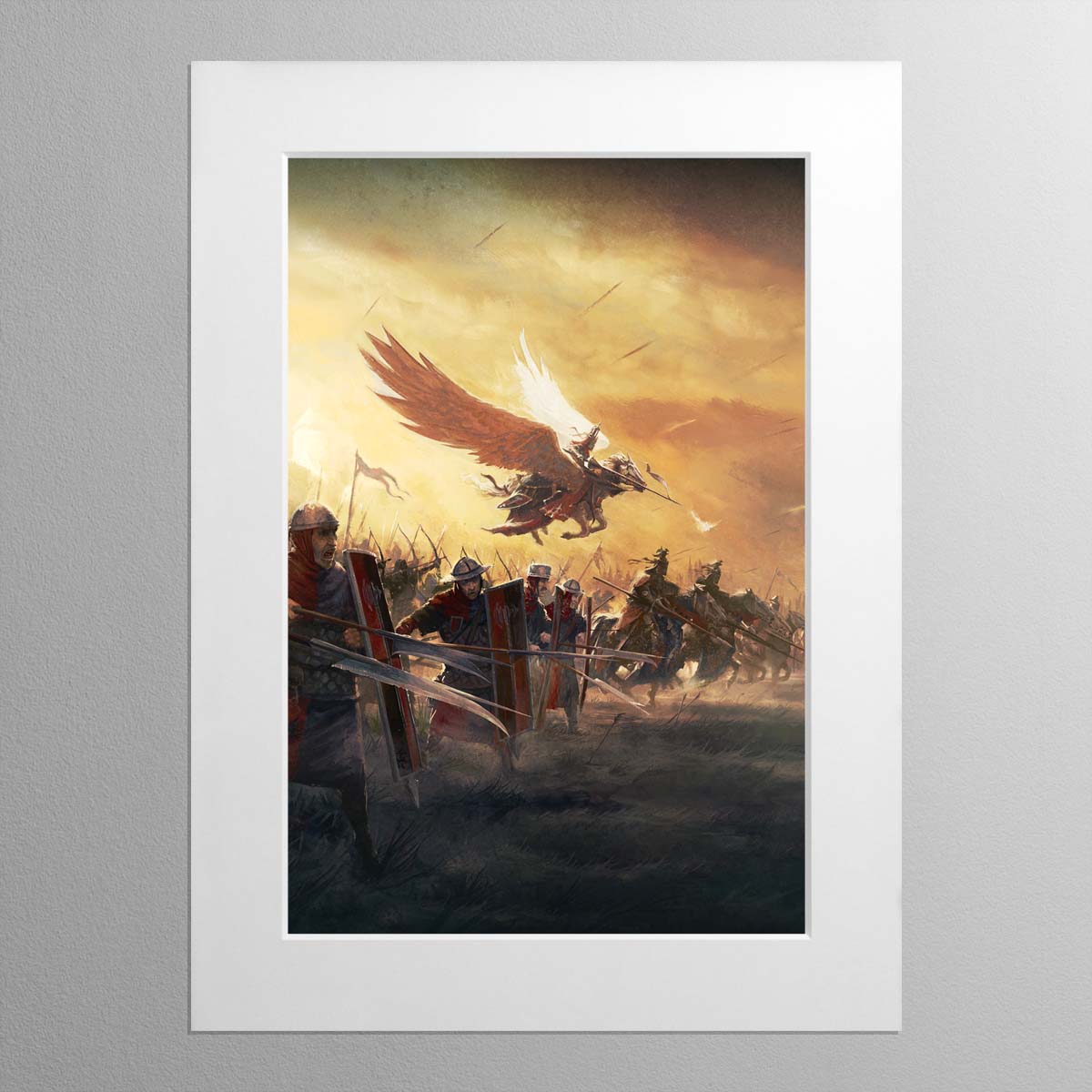 The Land of Chivalry – 2 Mounted Print