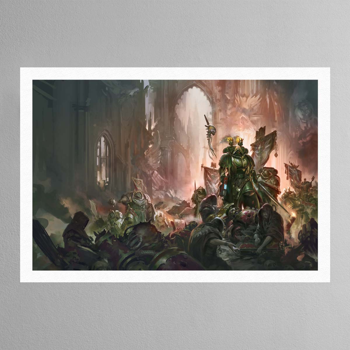 Codex Dark Angels Cover – WARHAMMER ART